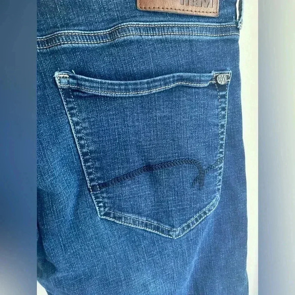 Mavi 34/32 Jake Slim Leg Skinny Jeans Medium Blue Wash Stretchy Men’s Pants - Picture 7 of 14